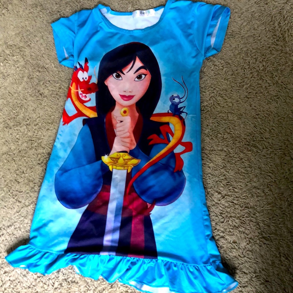 Mulan dress/ night dress